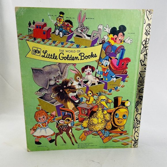 Little Cottontail Little Golden Book Carl Memling vintage Childrens Disney Book - Picture 3 of 11
